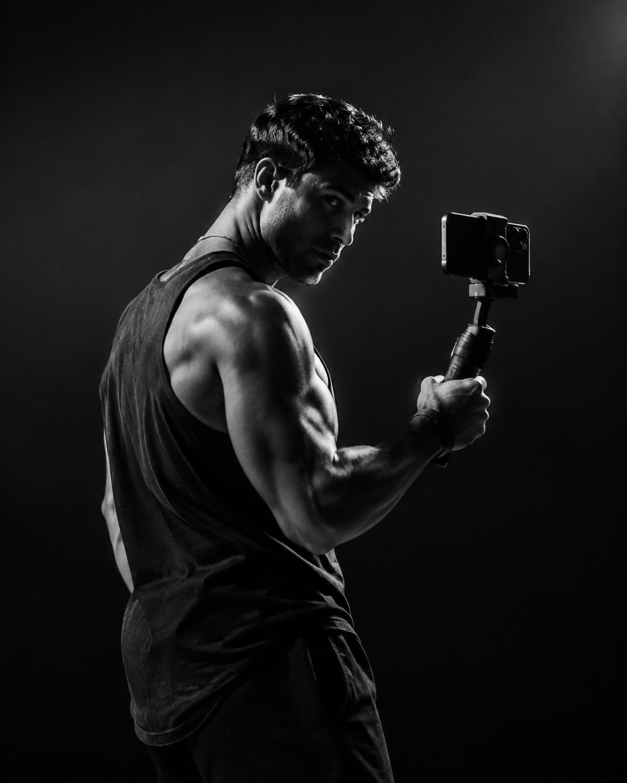 Creator producing content